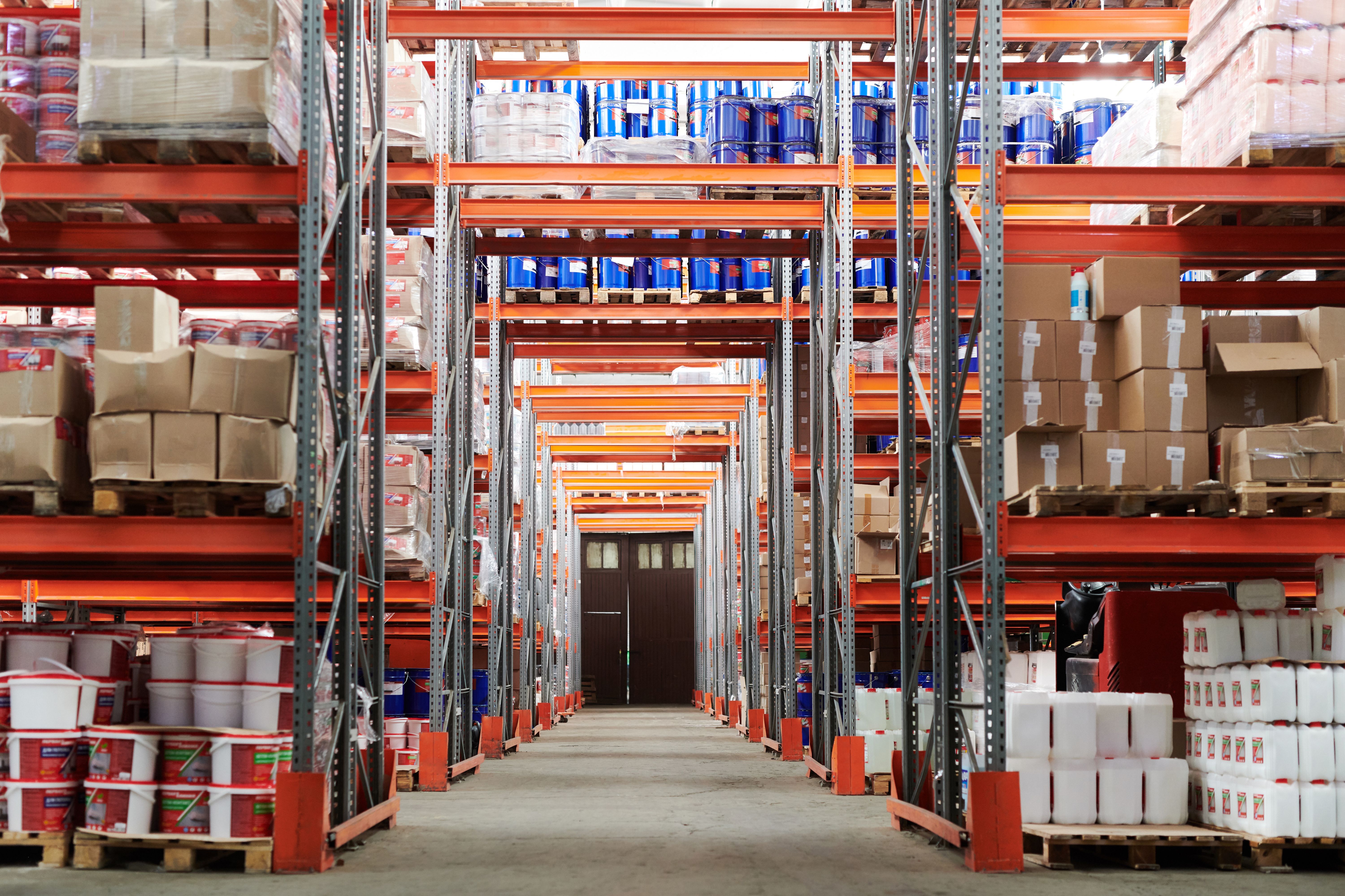 Export packing on pallets